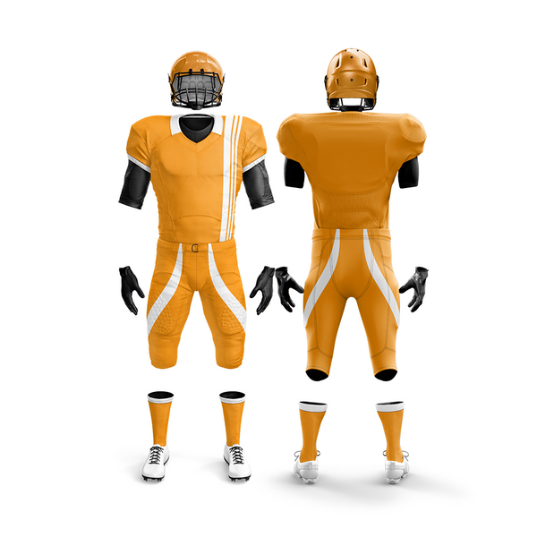 American football jersey with Football Shoulder and Thigh Pads for Protection